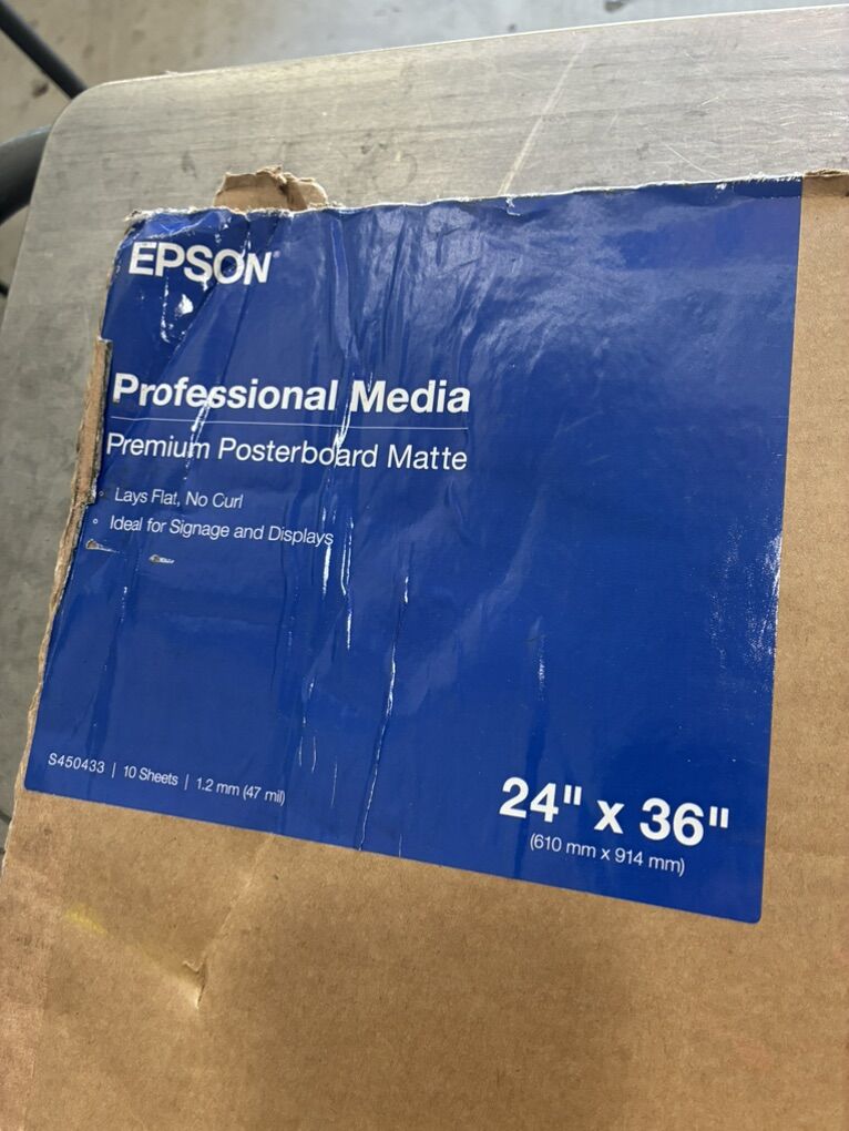 Epson Professional Media 24x36 Pack Of 10 Poster