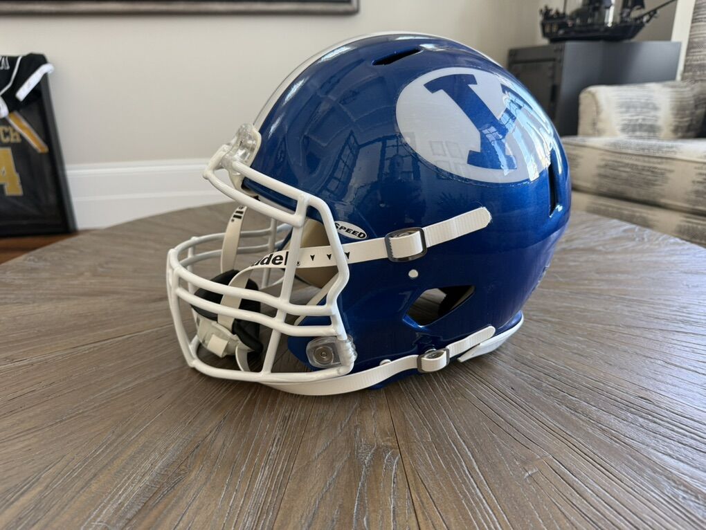New BYU Football Helmet