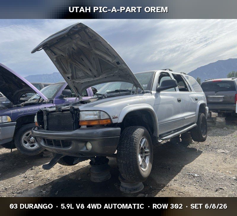 2003 Dodge Durango Parts - UTPAP Orem