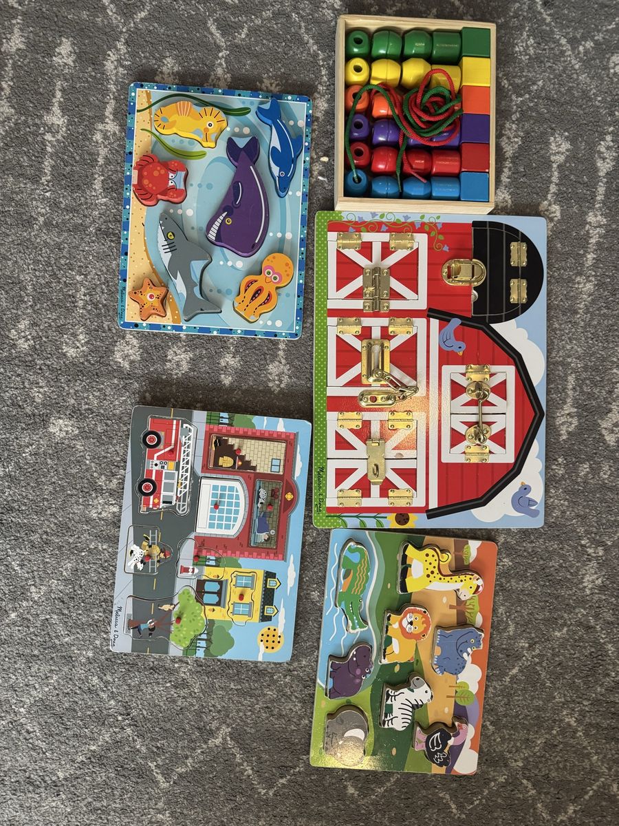 Melissa And Doug Wood Puzzles