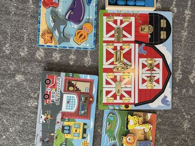 Melissa And Doug Wood Puzzles