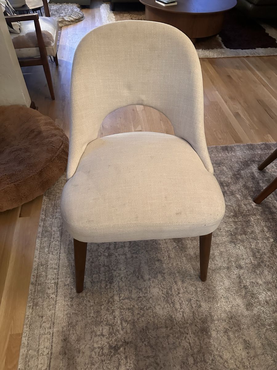 Upholstered Dining Room Chairs (4)