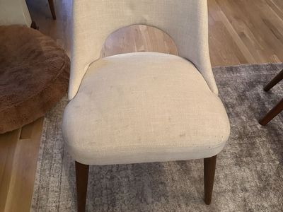Upholstered Dining Room Chairs (4)