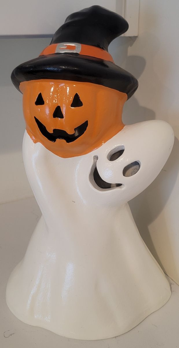 Ceramic Ghost Halloween Decor