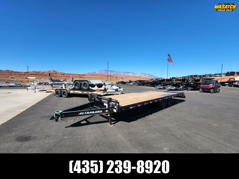 PJ Trailers 8.5X24 14K F8 I-BEAM DECKOVER Equipment Trailer