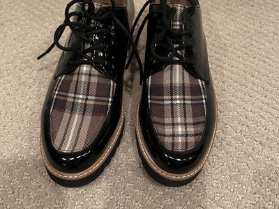 Franco Sarto black dress shoes size 6.5