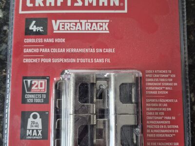 Craftsman Versatrack Hooks For V20 Tools