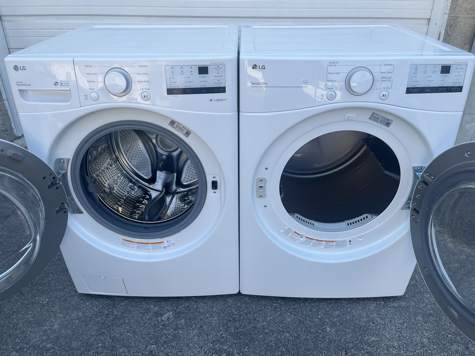 Beautiful LG stackable electric set,free delivery