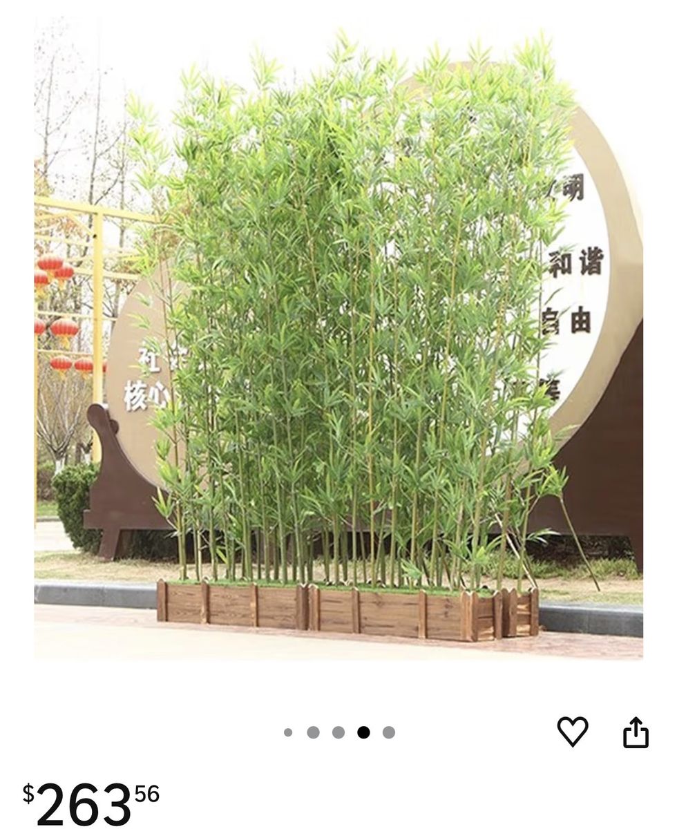 Tall Artificial Bamboo Faux Plants