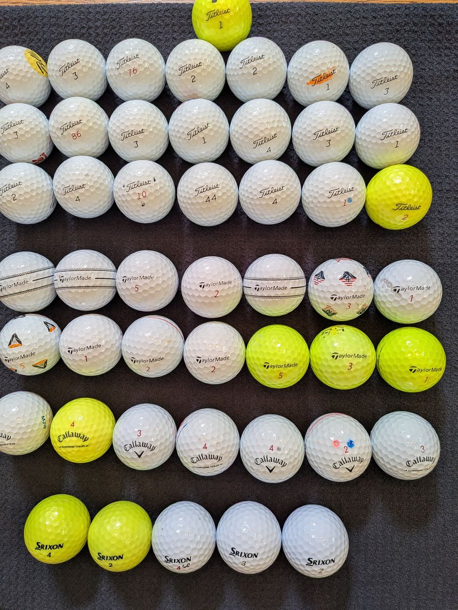 4 Dozen Tour Golf Balls PROV1, TP5X, Chrome Tour, Z-Star