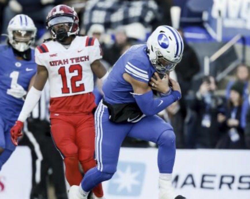 2 tix Utah Tech vs BYU Football