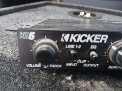 KQ5 KICKER EQ See our other listings. lets negotiate.