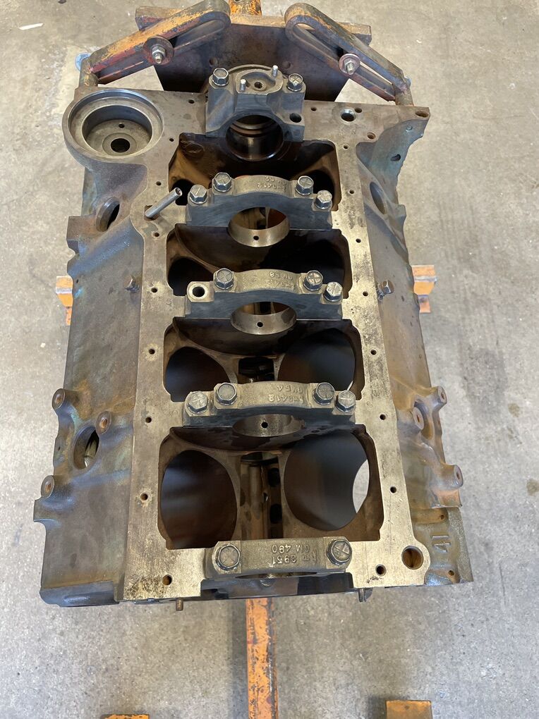 Chevy 350 4 Bolt Main Block