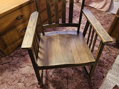 Rickety rocking chair