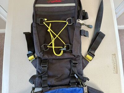 Ironman Triathlon Hydration Backpack W/ Hip Pack
