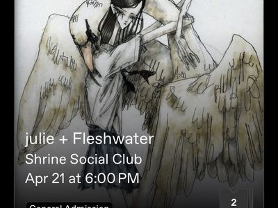 2 tickets to Fleshwater and Julie in Idaho