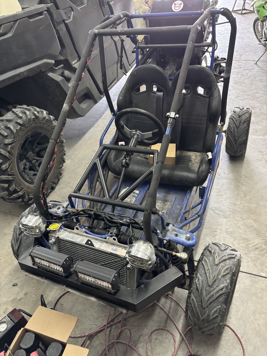 Gocart with a 440 indie snowmobile Motor