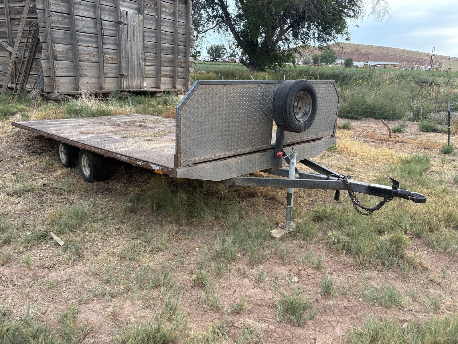 Used Flatbed Trailer