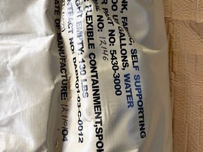 Heavy-Duty Military Water Bladders – 3,000 Gallon Capacity (Emergency / Off-Grid Ready) $1,000