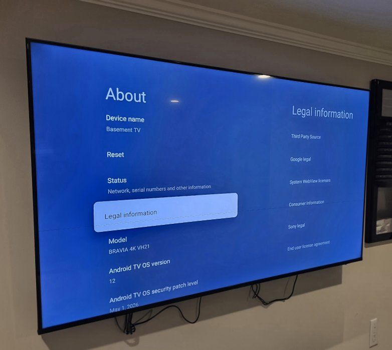 Sony 85 Inch 4K Ultra HD TV X85K