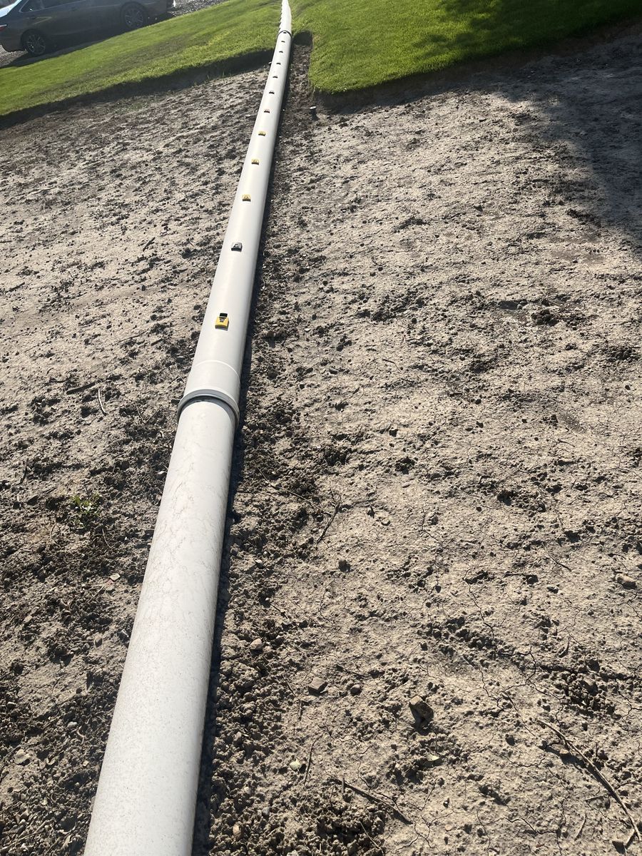 Gated Irrigation Pipe - PVC Agricultural Water Pipe Sections