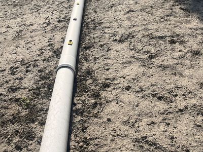 Gated Irrigation Pipe - PVC Agricultural Water Pipe Sections