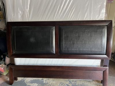 King Mahogany Bedroom set with Nectar Premium Mattress