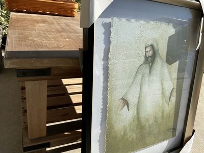 Unframed Jesus Artwork - "The Christ" Print, Ready for Your Frame - Inspirational Home Decor