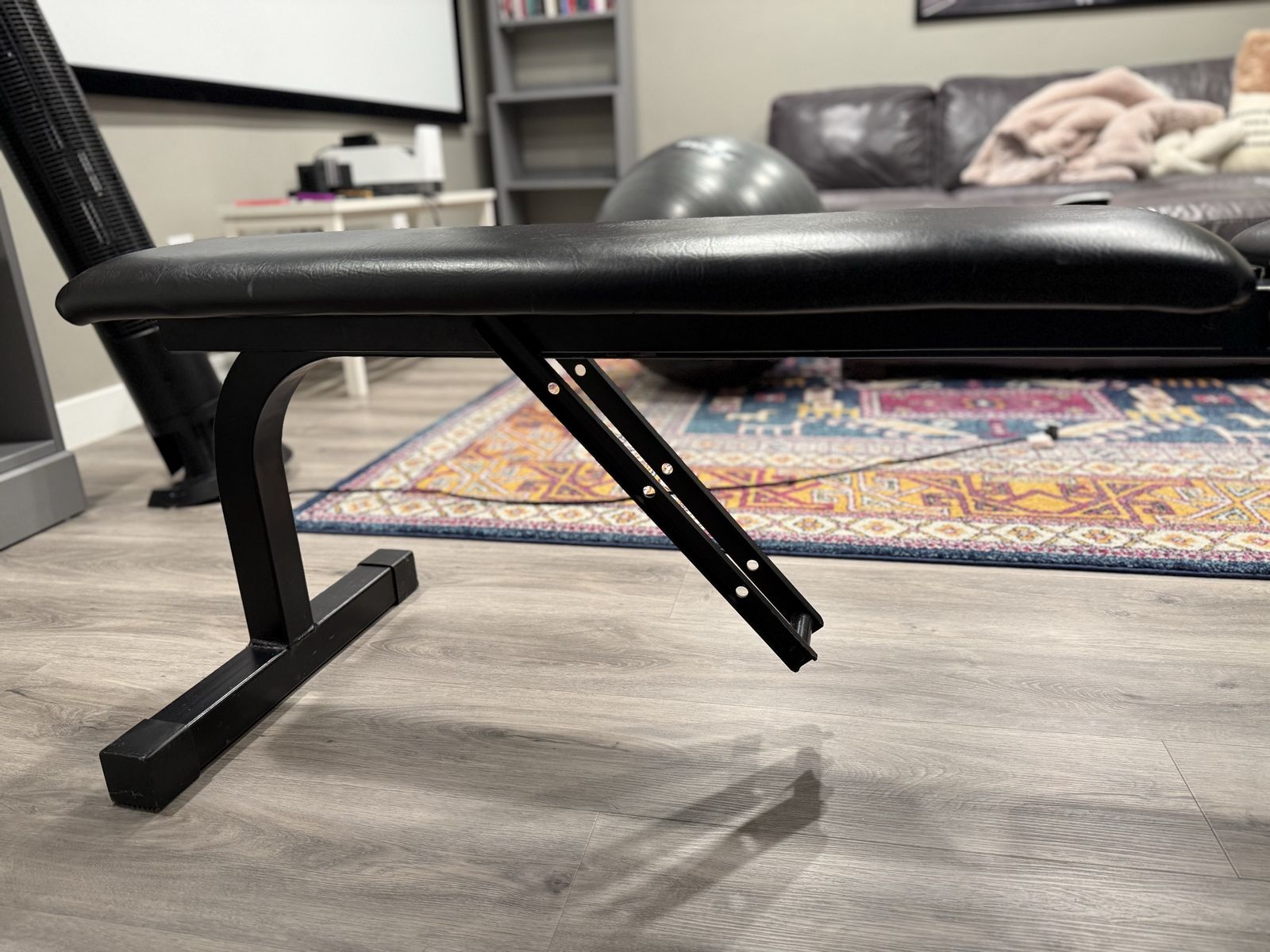 Champion Barbell Adjustable Weight Bench - Black