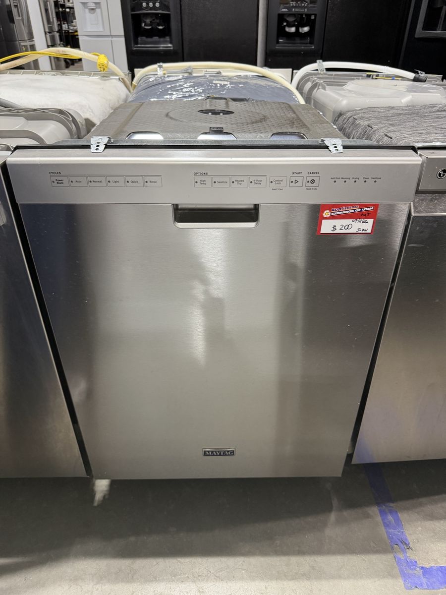 Maytag Stainless Steel Built-in Dishwasher with Multiple Cycle Options