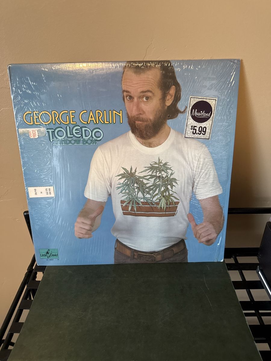 George Carlin - Toledo Window Box Vinyl LP Album Comedy Record