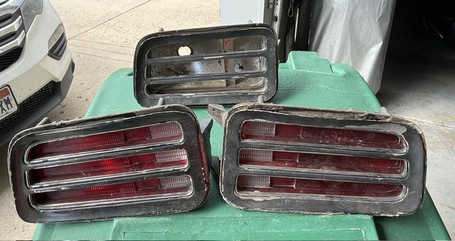 1970 Plymouth barracuda Tail Lights
