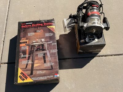 Woodworking router and router table