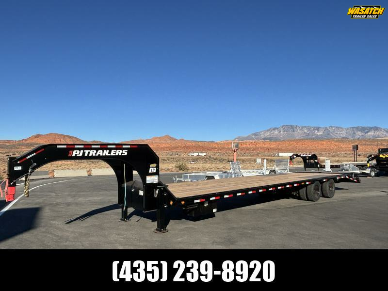 PJ Trailers 8.5X35 24K LD GN LOWPRO FLATDECK WITH DUALS Flatbed Trailer