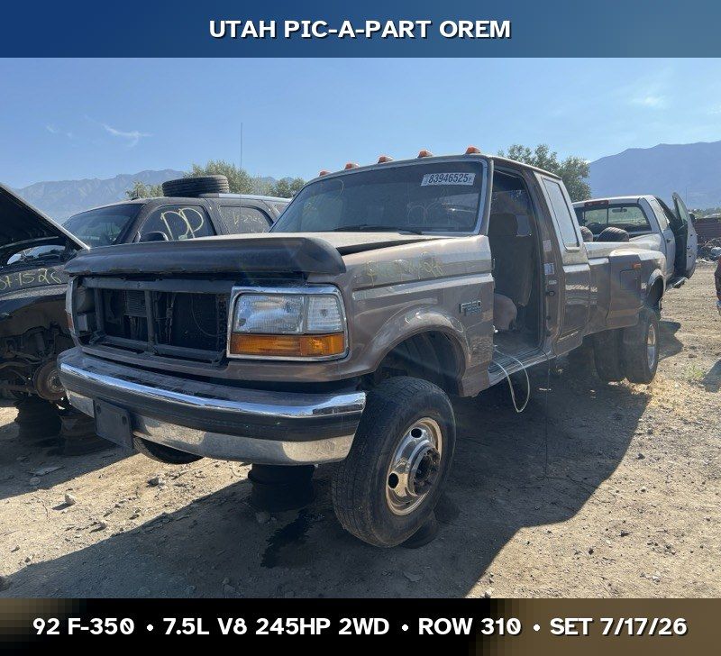 1992 Ford F-350 OBS Parts - UTPAP Orem