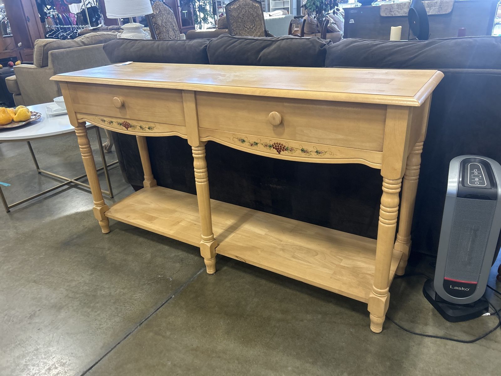 Side table light brown