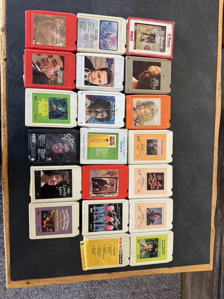 8 Track tapes