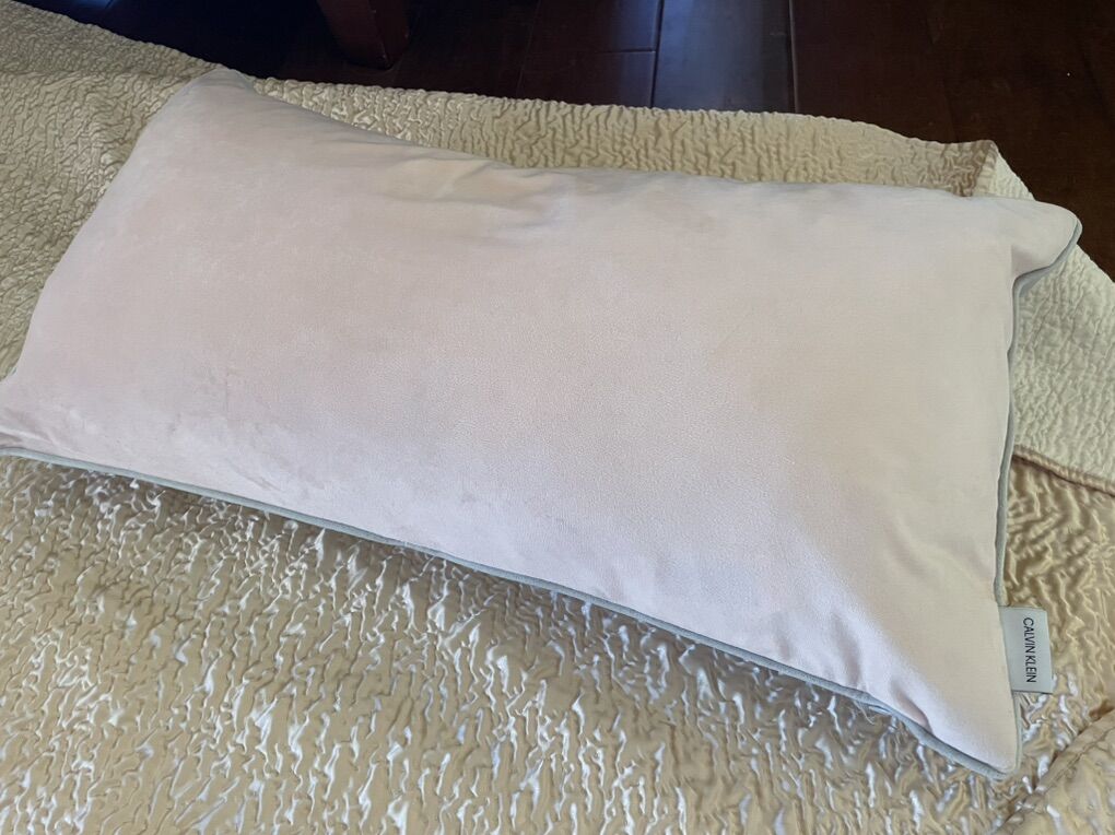 Pink & Gray Calvin Klein Pillow