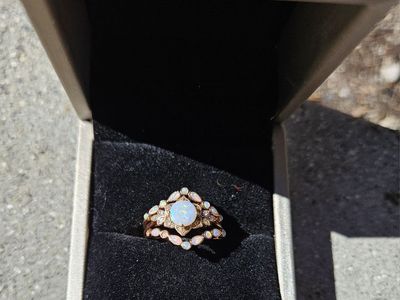 3 Ring Set (Engagement/Wedding Rings)