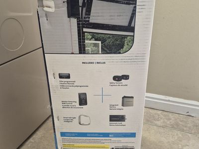 New chamberlain garage door opener.