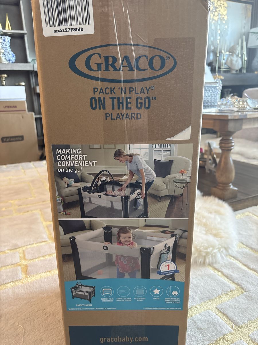 Graco Pack 'n Play On The Go Playard - Kagen Fashion Portable Bassinet & Playpen