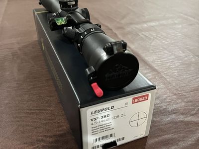 Brand New Leupold VX3HD 30mm Windplex 180623 Rifle Scope with Extras