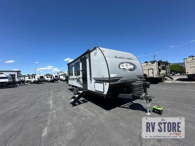 2026 Forest River RV Cherokee Grey Wolf Black Label 18RRBL Toy Hauler Travel Trailer