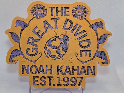 Noah Kahan "The Great Divide" Est. 1997 Custom 3D Printed Plaque
