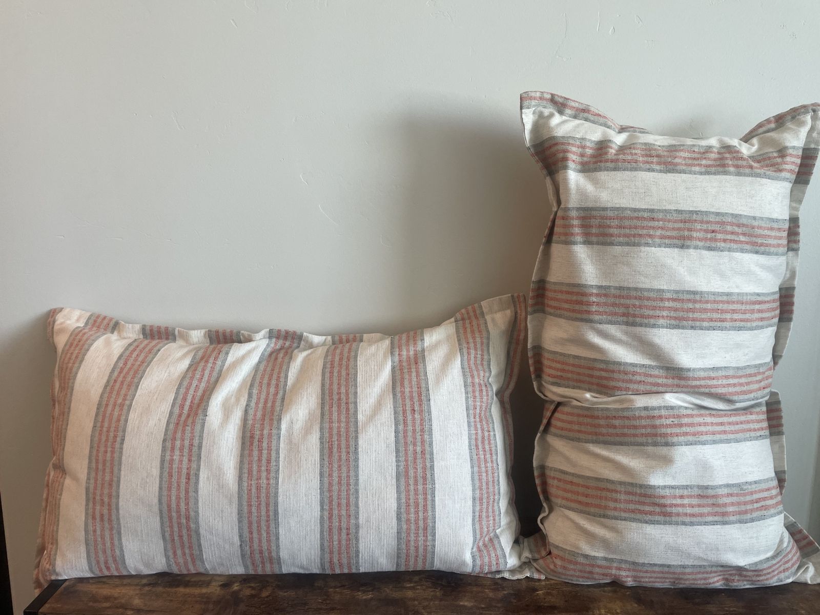 Custom Linen King Bedroom Accent Set — Shams + Bed Runner would work for Queen