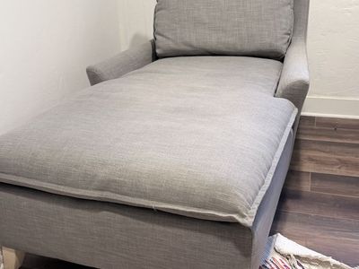 West Elm Chaise Lounge