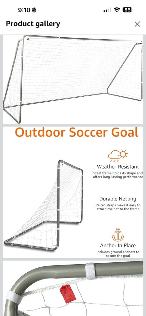 Outdoor Soccer Goal
