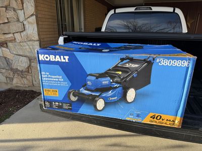 Kobalt Battery Powered Lawn Mower (Self-Propelled)