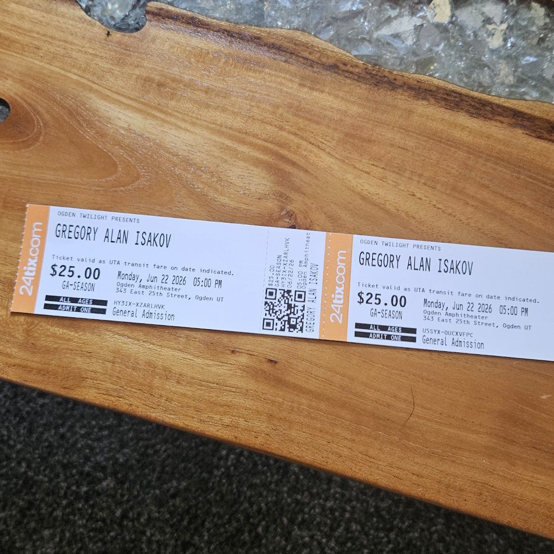 Tickets