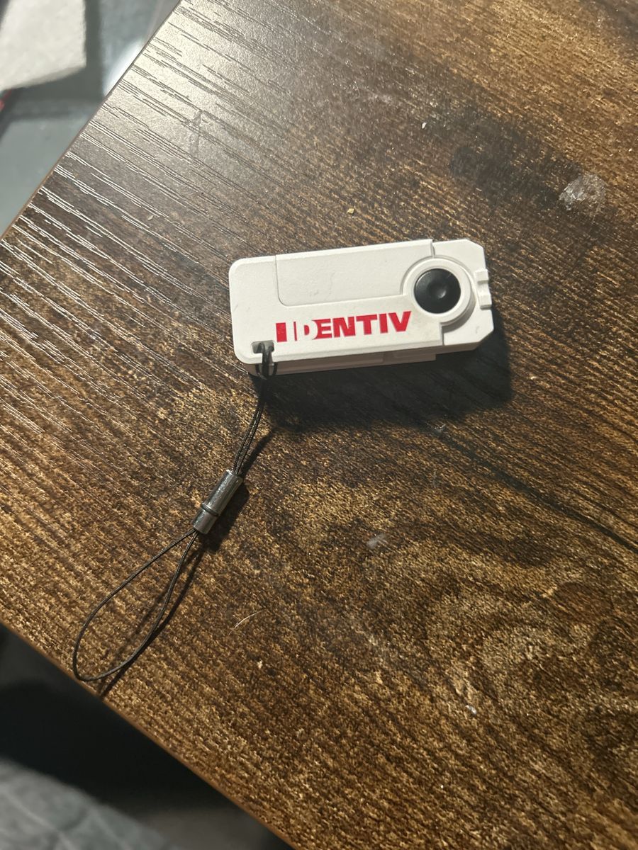 Identiv Smart Card Reader (SCR) USB-C Dongle for Secure Access & Data
